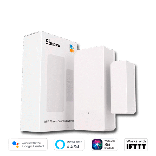 SENSOR WIFI PUERTA Y VENTANA SONOFF DW2-WIFI