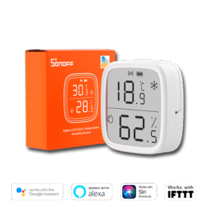 SENSOR DE TEMPERATURA Y HUMEDAD DIGITAL SNZB-02D ZIGBEE SONOFF