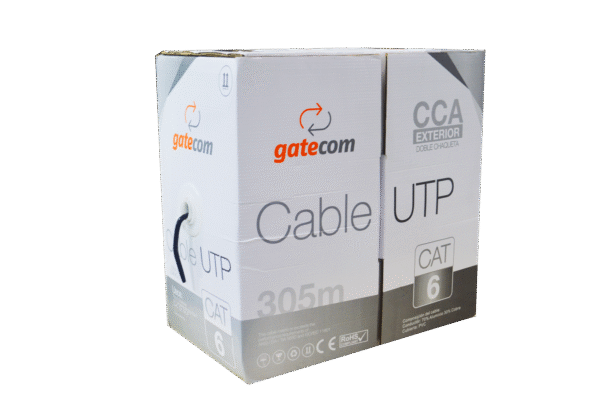 CABLE UTP CAT6 CCA OUTDOOR, GATECOM   SP-135